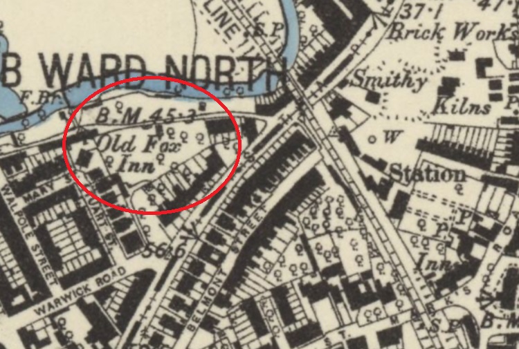 Bristol - Bristol Athletic Ground : Map credit National Library of Scotland
